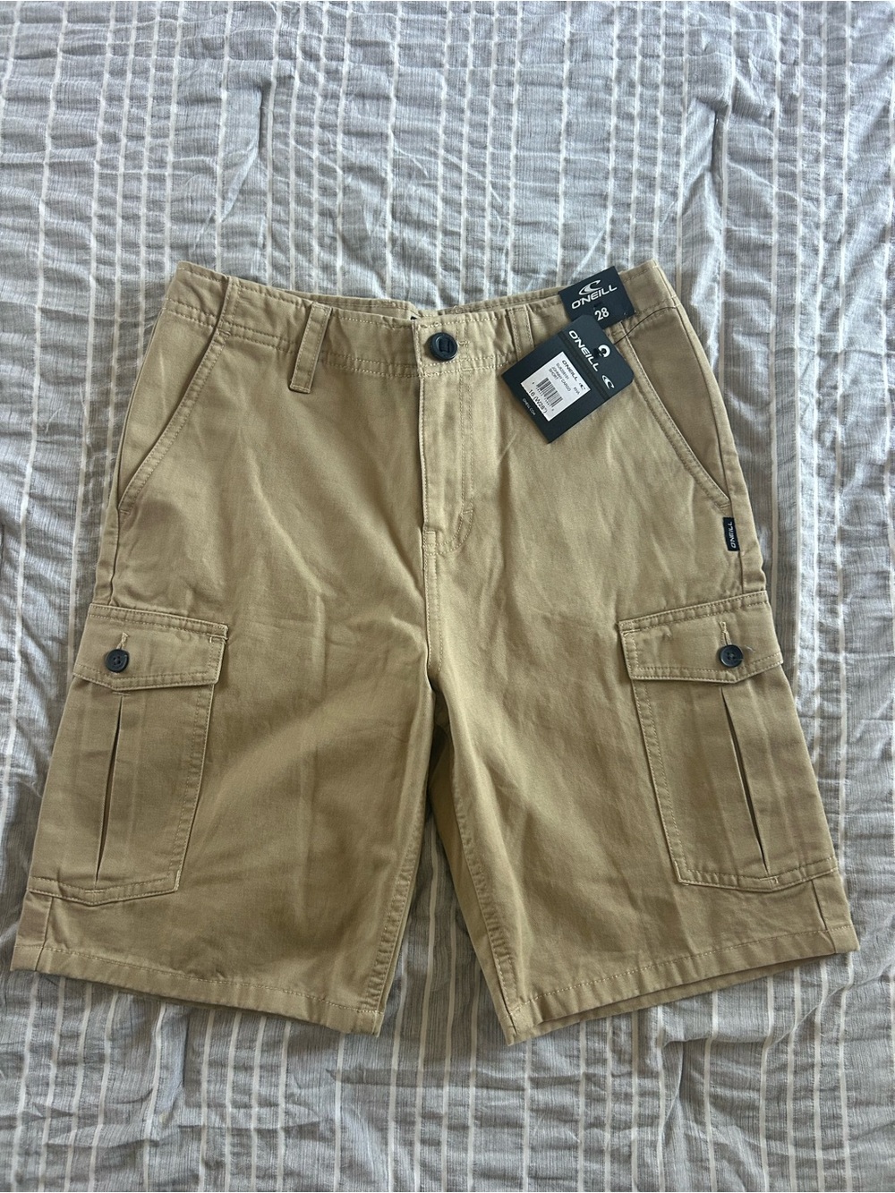 O'Neill Tan Cargo Shorts